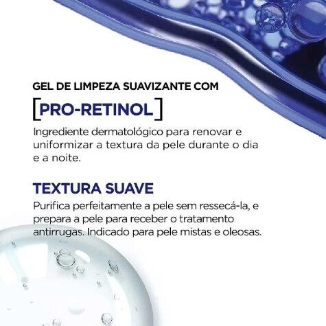 Gel de Limpeza Facial Suavizante L'oréal Paris Revitalift Pro-Retinol 150g - Imagem 3