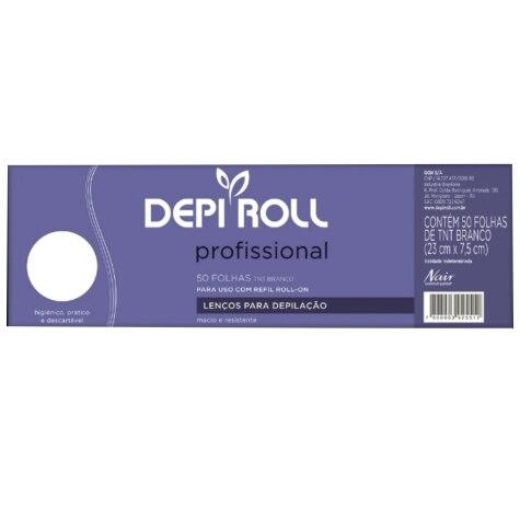 Depilatório Corporal Folha Depi Roll Profissional 50 Unidades - Imagem 1