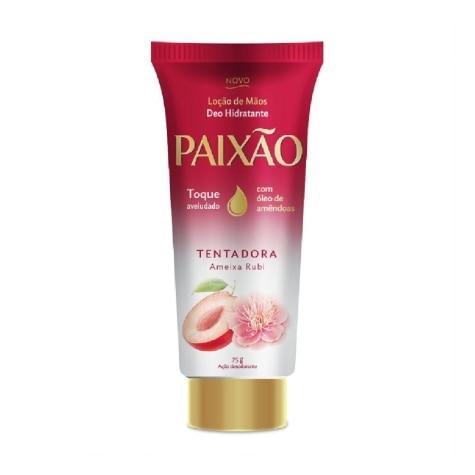 Loção Deo Hidratante para Mãos Paixão Tentadora Ameixa Rubi 75g - Imagem 1