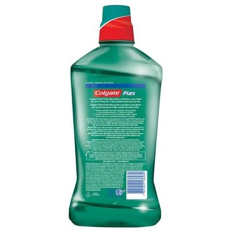 Enxaguante Bucal Colgate Plax Fresh Mint Leve 1000ml Pague 700ml - Imagem 3