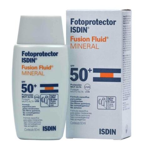 Protetor Solar Isdin Fotoprotector Fusion Mineral FPS50+ 50ml - Imagem 1