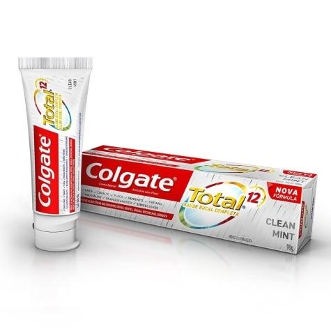 Creme Dental Colgate Total 12 Clean Mint 90g - Imagem 4