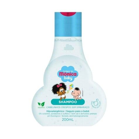 Shampoo Turma da Mônica Baby Cabelinhos Crespos sem Embaraço 200ml - Imagem 1