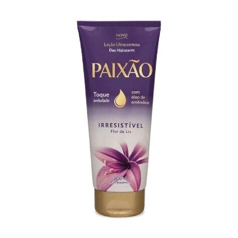 Loção Ultracremosa Deo Hidratante Paixão Irresistível Flor de Lis 200ml - Imagem 1