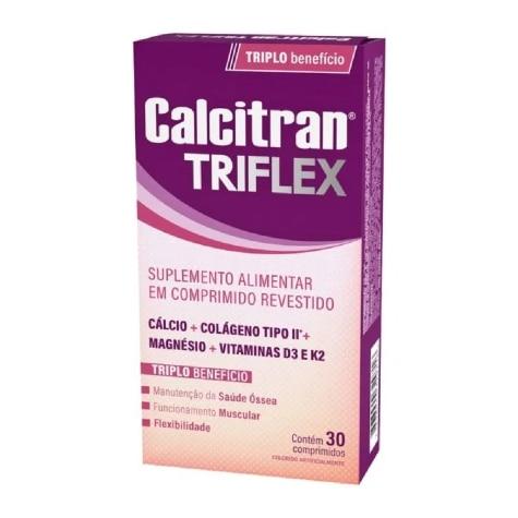 Calcitran Triflex 30 Comprimidos - Imagem 1