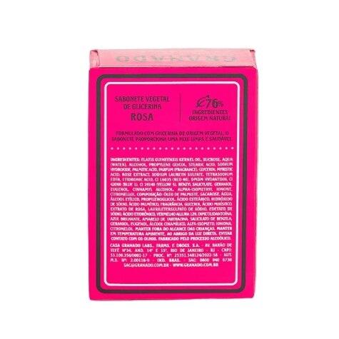 Sabonete em Barra Granado Glicerina Rosa 90g - Imagem 3