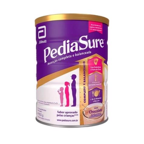 Complemento Alimentar Pediasure Sabor Chocolate 850g - Imagem 1