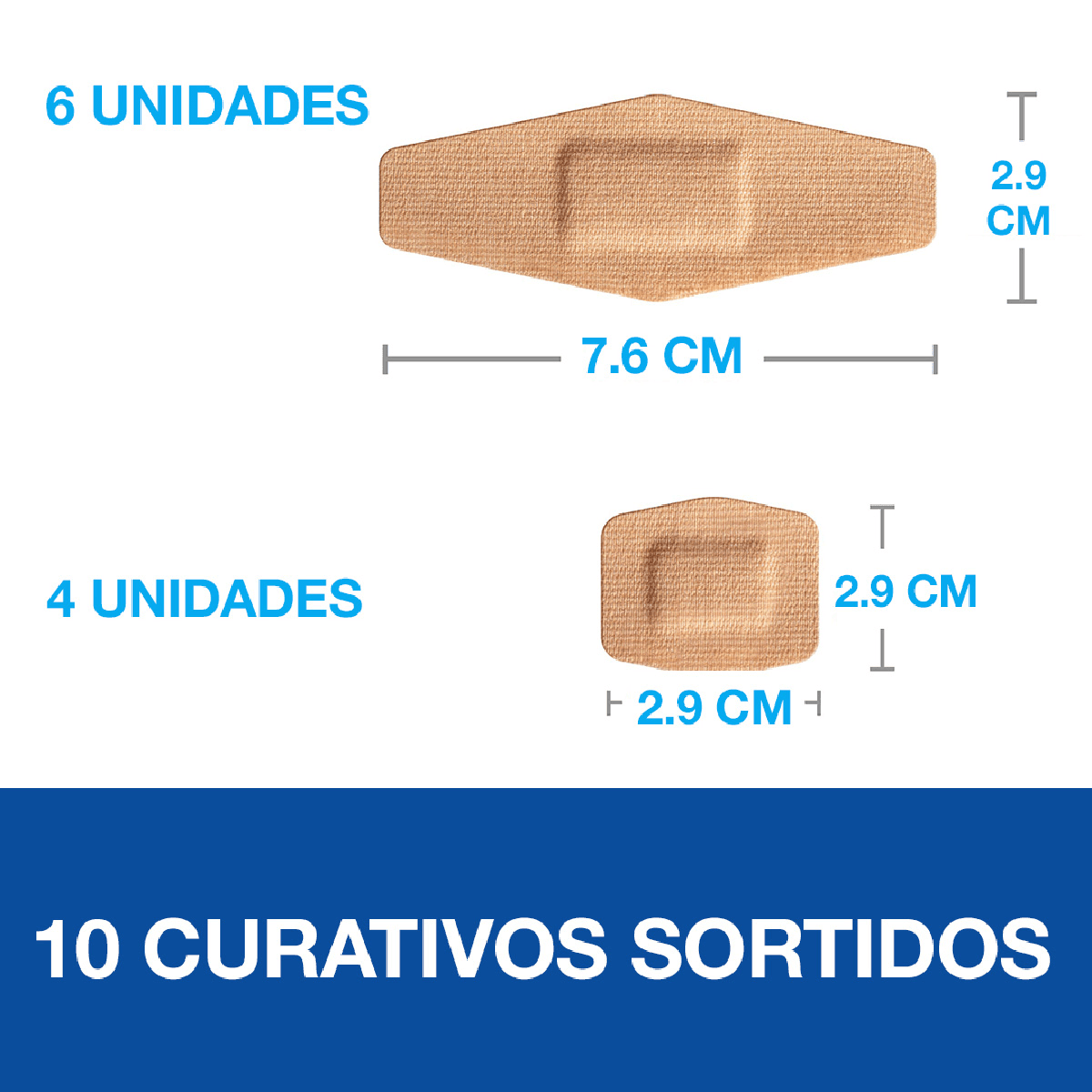Curativo Nexcare Duo Variados 10 Unidades - Imagem 3