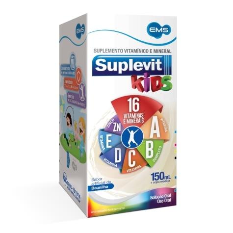 Suplevit Kids Solução Oral Sabor Baunilha 150ml - Imagem 1