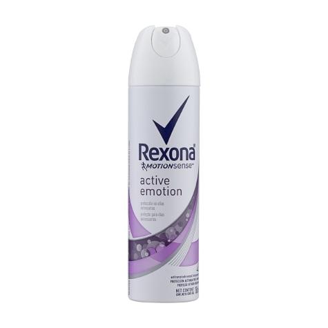 Desodorante Aerossol Rexona Active Emotion 72h 150ml - Imagem 1