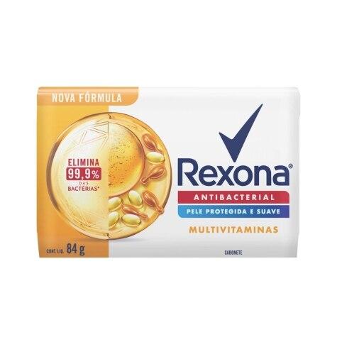 Sabonete Antibacteriano Barra Rexona Multivitaminas 84g - Imagem 4