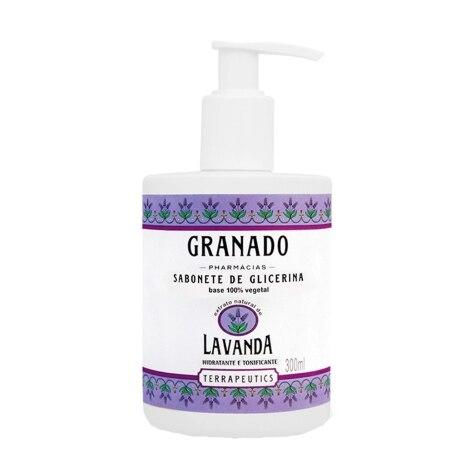 Sabonete de Glicerina Líquido Granado Lavanda 300ml - Imagem 1