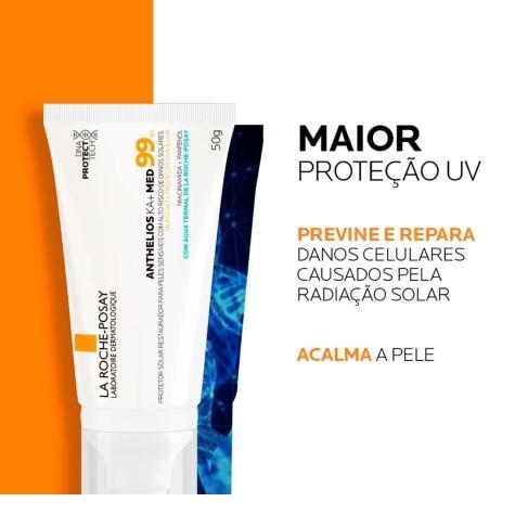 Protetor Solar Facial La Roche-Posay Anthelios KA+ Med FPS99 Incolor 50g - Imagem 3
