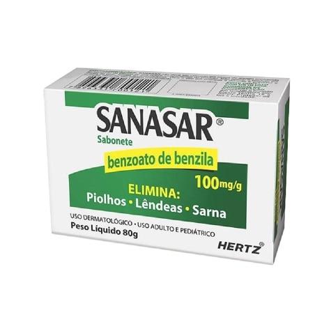 Sanasar Sabonete 100mg 80g - Imagem 1