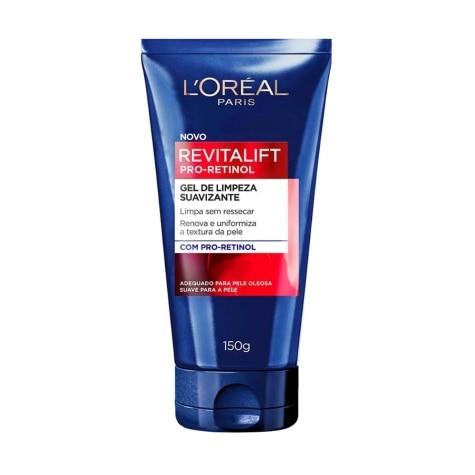 Gel de Limpeza Facial Suavizante L'oréal Paris Revitalift Pro-Retinol 150g - Imagem 1