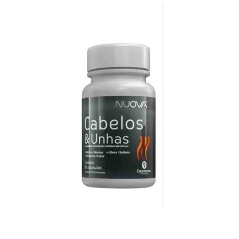 Nuova Cabelos e Unhas Catarinense Pharma 60 Cápsulas - Imagem 3