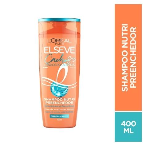 Shampoo Elseve Cachos Longos dos Sonhos Nutri Preenchedor Cabelo Seco 400ml - Imagem 2
