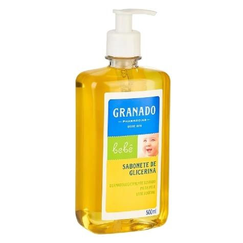Sabonete de Glicerina Líquido Granado Bebê Tradicional 500ml - Imagem 2