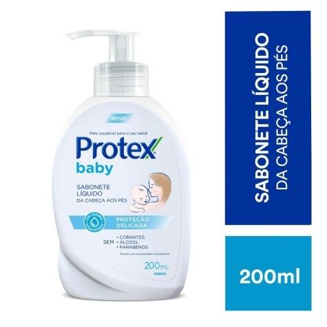 Sabonete Líquido Protex Baby Proteção Delicada 200ml - Imagem 1