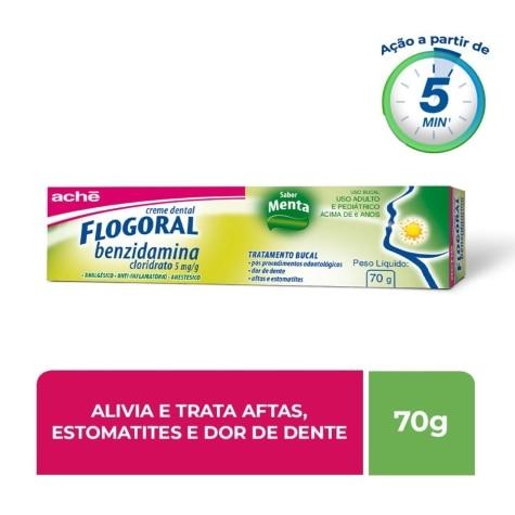Creme Dental Flogoral 5mg 70g - Imagem 2