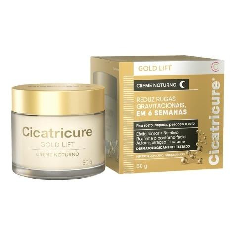 Creme Facial Cicatricure Gold Lift Noturno 50g - Imagem 2