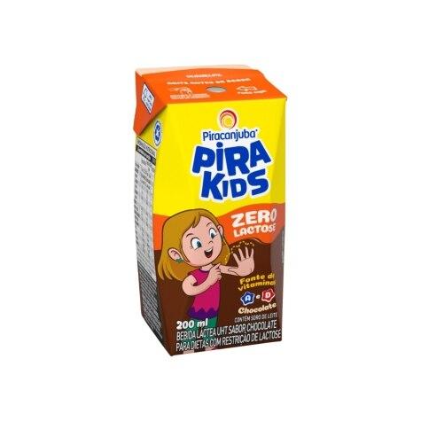 Bebida Láctea Pirakids Zero Lactose Sabor Chocolate 200ml - Imagem 2