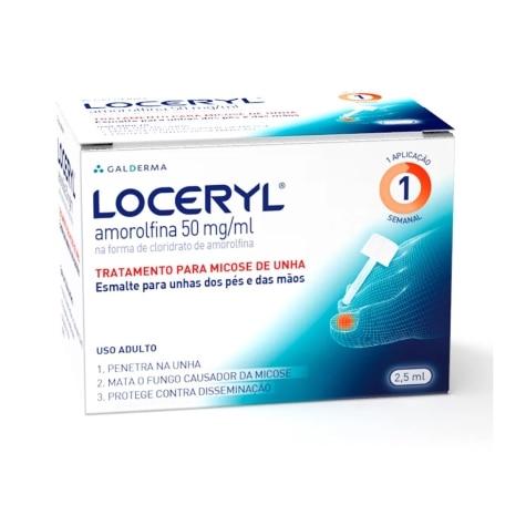 Esmalte Loceryl 5% Unhas 2,5ml - Imagem 1