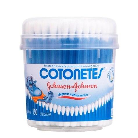 Hastes Flexíveis Cotonetes Pote 150 Unidades - Imagem 1