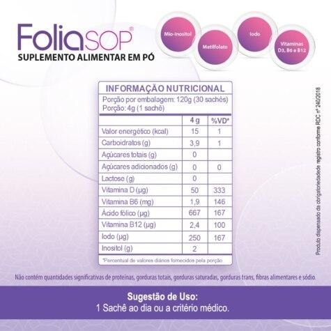 Folia Sop 30 Sachês 40g - Imagem 4