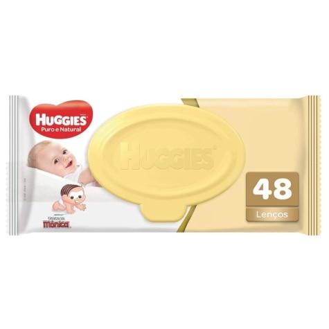 Toalhas Umedecidas Huggies Recém Nascido 48 Unidades - Imagem 1