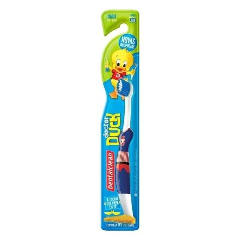 Escova Dental DClean Doctor Duck Macia Cores Sortidas - Imagem 3