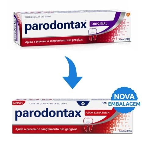 Creme Dental Parodontax Flúor Extra Fresh 50g - Imagem 2