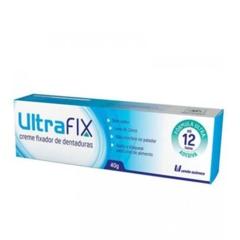 Creme Fixador de Dentadura Ultrafix sem Sabor 40g - Imagem 3