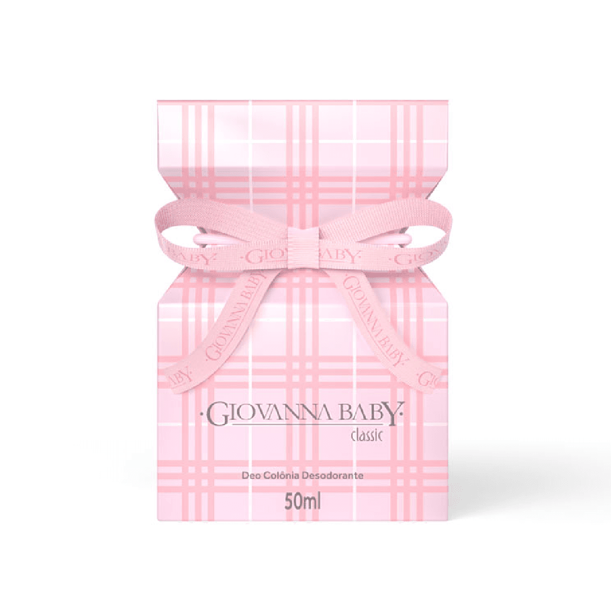 Colônia Giovanna Baby Rosa Classic 50ml - Imagem 1