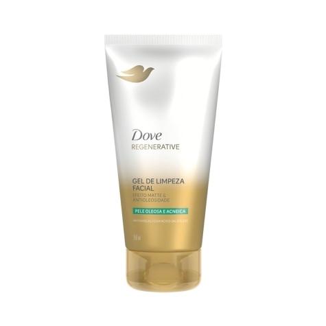 Gel de Limpeza Facial Dove Regenerative Efeito Matte & Antioleosidade 150ml - Imagem 1