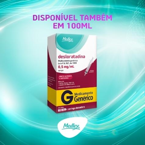 Desloratadina Xarope 0,5mg 60ml Medley Genérico - Imagem 3