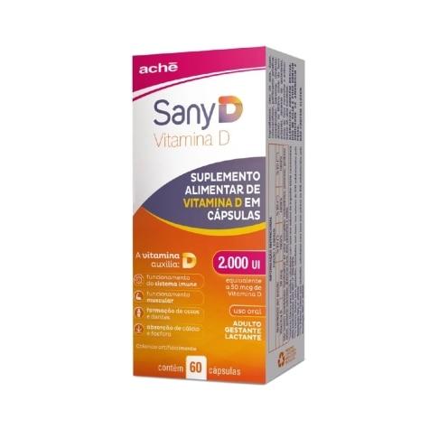 Sany D 2.000UI 60 Cápsulas - Imagem 1