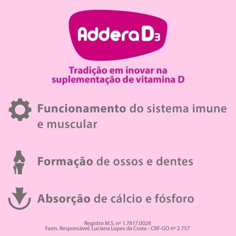 Addera D3 Vitamina D 1.000UI Leve 90 Pague 60 Comprimidos Revestidos - Imagem 4