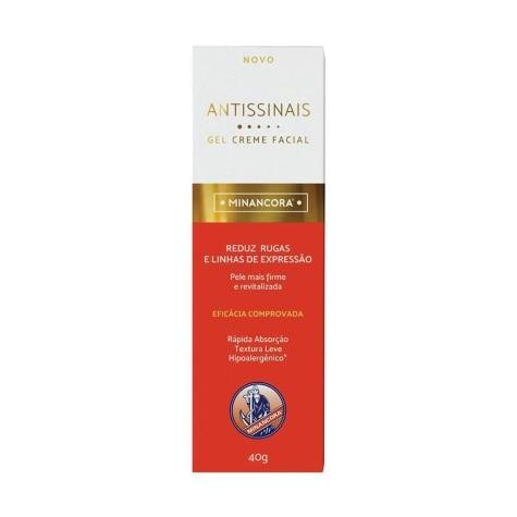 Gel Creme Facial Minancora Antissinais 40g - Imagem 1