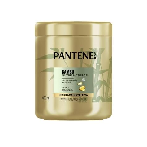 Máscara de Tratamento Pantene Bambu Nutre & Cresce 600ml - Imagem 2