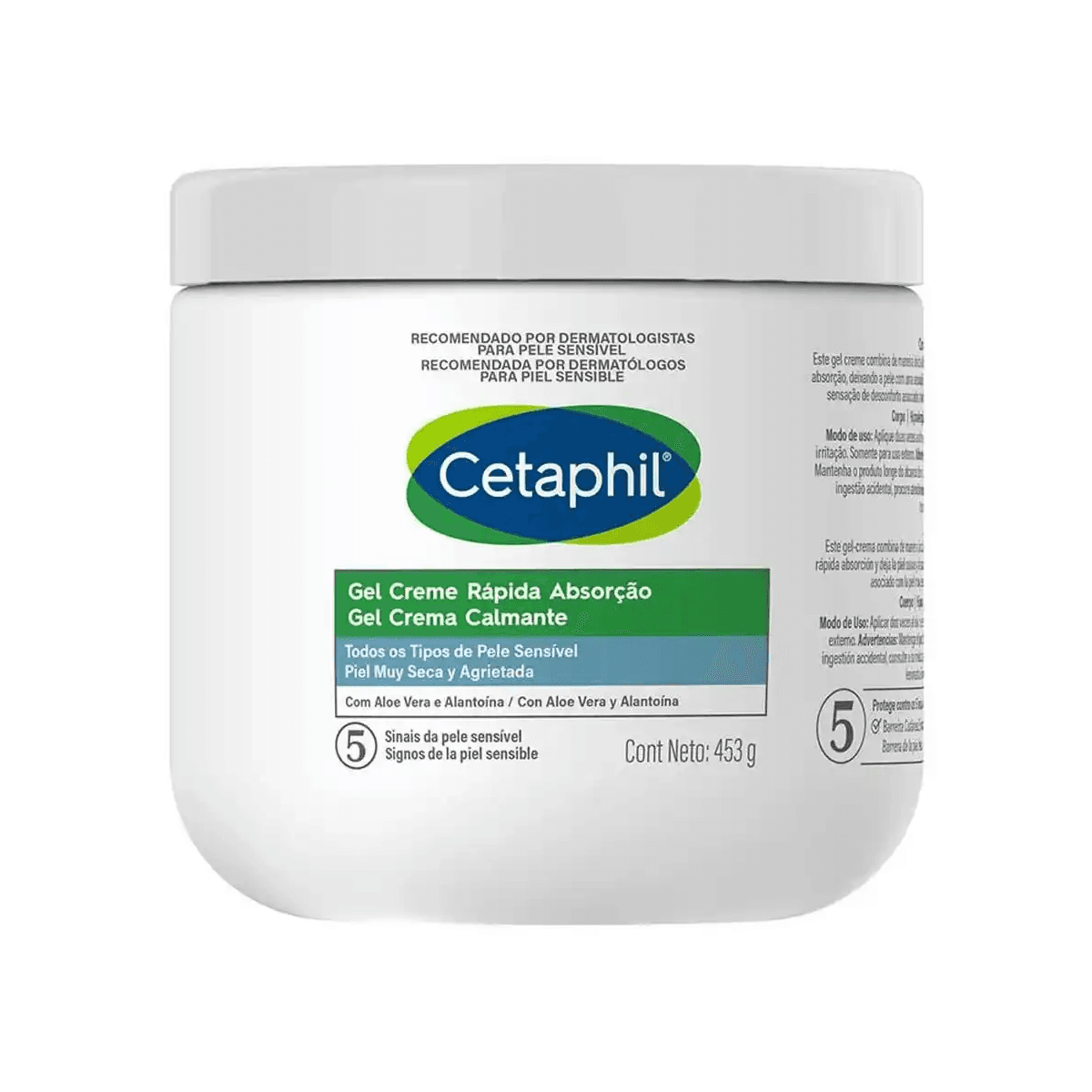 Gel Creme Calmante Cetaphil 453g - Imagem 1