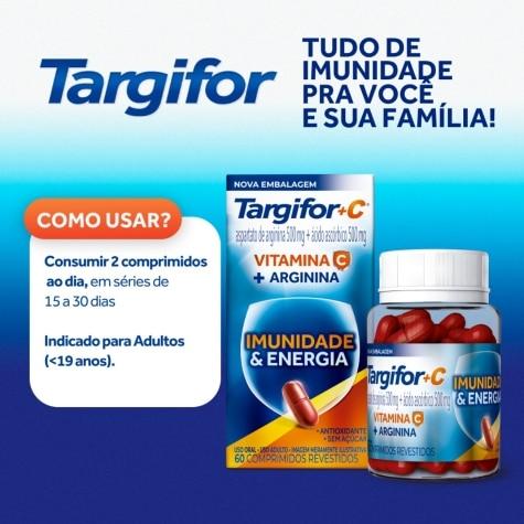 Targifor C 500mg + 500mg 60 Comprimidos Revestidos - Imagem 5