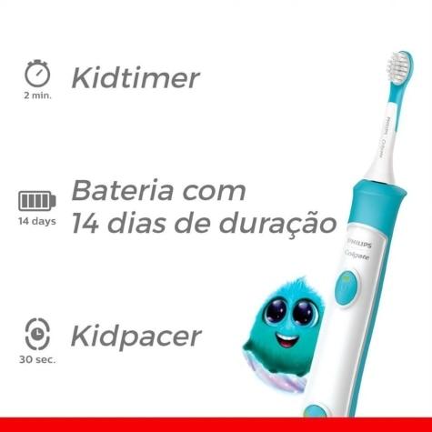 Escova Dental Elétrica Philips Colgate SonicPro Kids Bivolt - Imagem 6