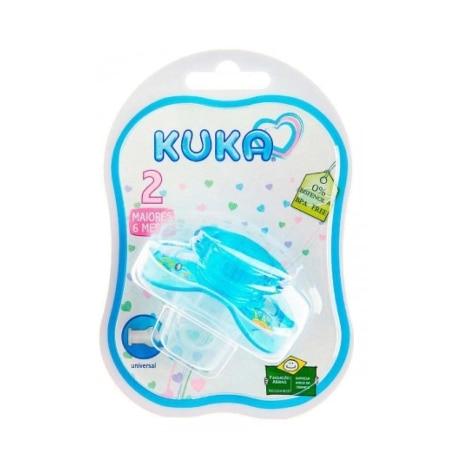 Chupeta Kuka Decorada Azul Fase 2 Ref.2281 - Imagem 1