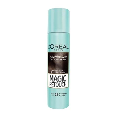 Retoque de Raíz L'Oréal Magic Retouch Castanho Escuro 75ml - Imagem 1