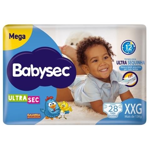 Fralda Babysec Galinha Pintadinha Ultrasec XXG 28 Unidades - Imagem 7