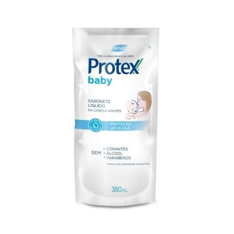 Sabonete Líquido Protex Baby Proteção Delicada Refil 380ml - Imagem 1