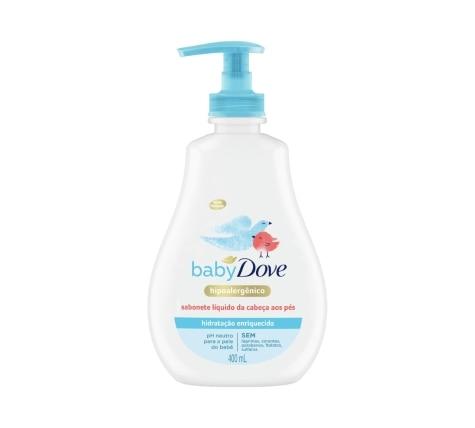 Sabonete Líquido Baby Dove Hidratação Enriquecida 400ml - Imagem 1