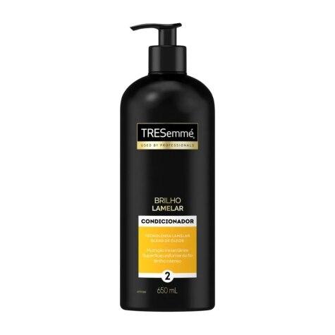 Condicionador Tresemmé Brilho Lamelar Cabelo Opaco 650ml - Imagem 1