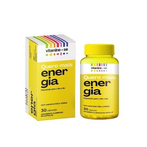 Vitamine-se Quero Mais Energia 30 cápsulas - Imagem 1